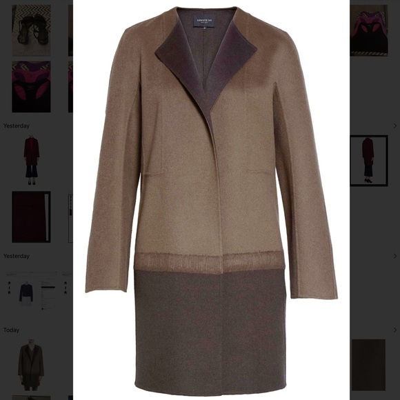 Lafayette 148 New York Jackets & Blazers - NWOT LAFAYETTE 148 NY Cashmere / Wool Long Coat